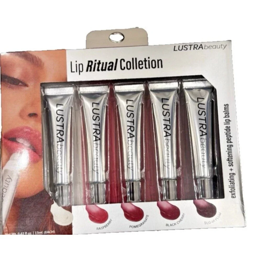 Lustra Beauty Lip Ritual Collection 5 pc Set